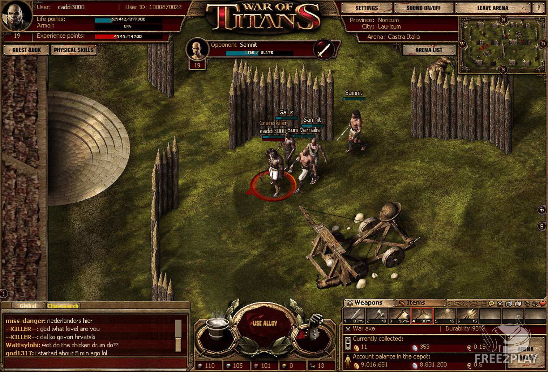 battle of titans game